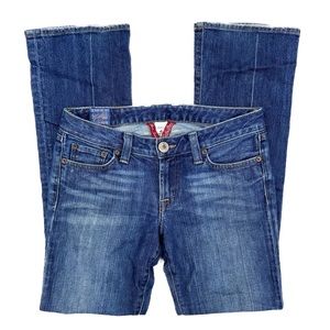 Vintage y2k 90s Lucky Brand Lola Bootcut Denim Jeans Low Rise Flare